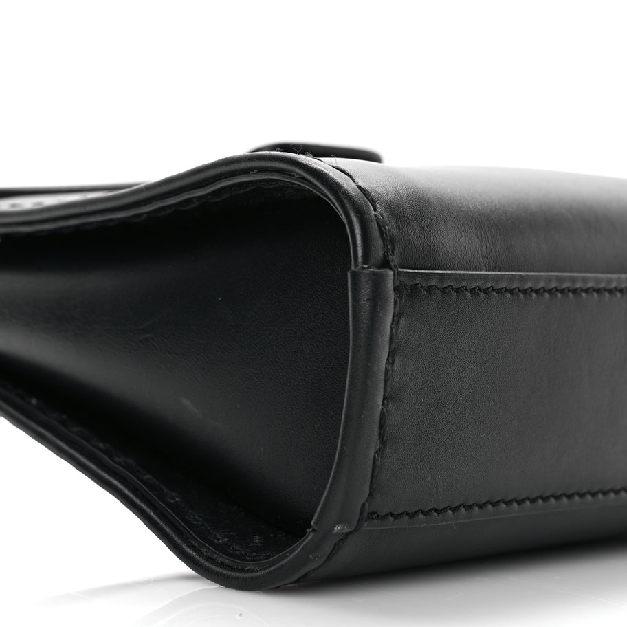 Chloe Calfskin Mini Edith Crossbody Black Image 8