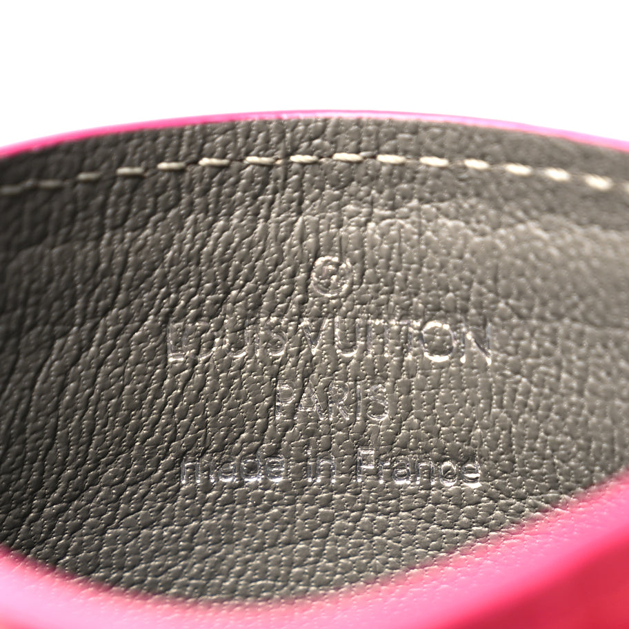 Louis Vuitton Crocodile Card Holder Fuchsia Image 6