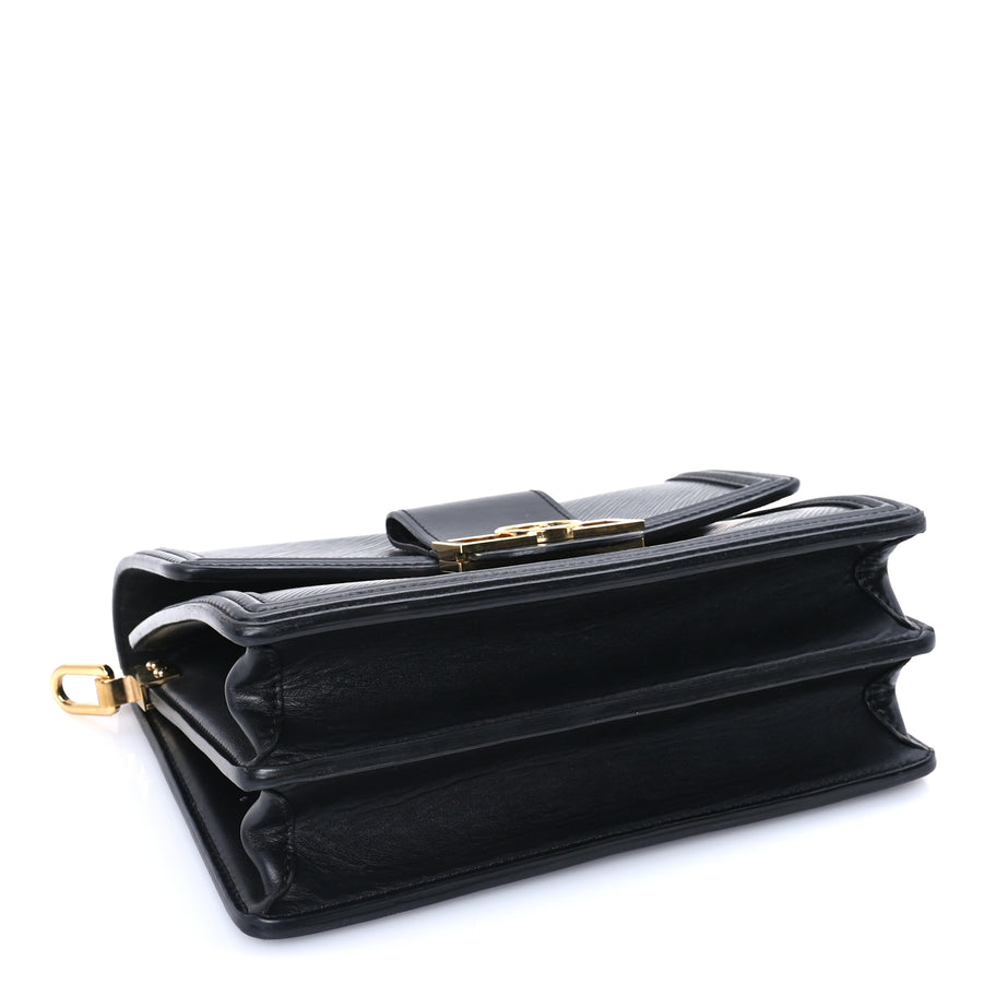 Louis Vuitton Epi Dauphine MM Black Image 3