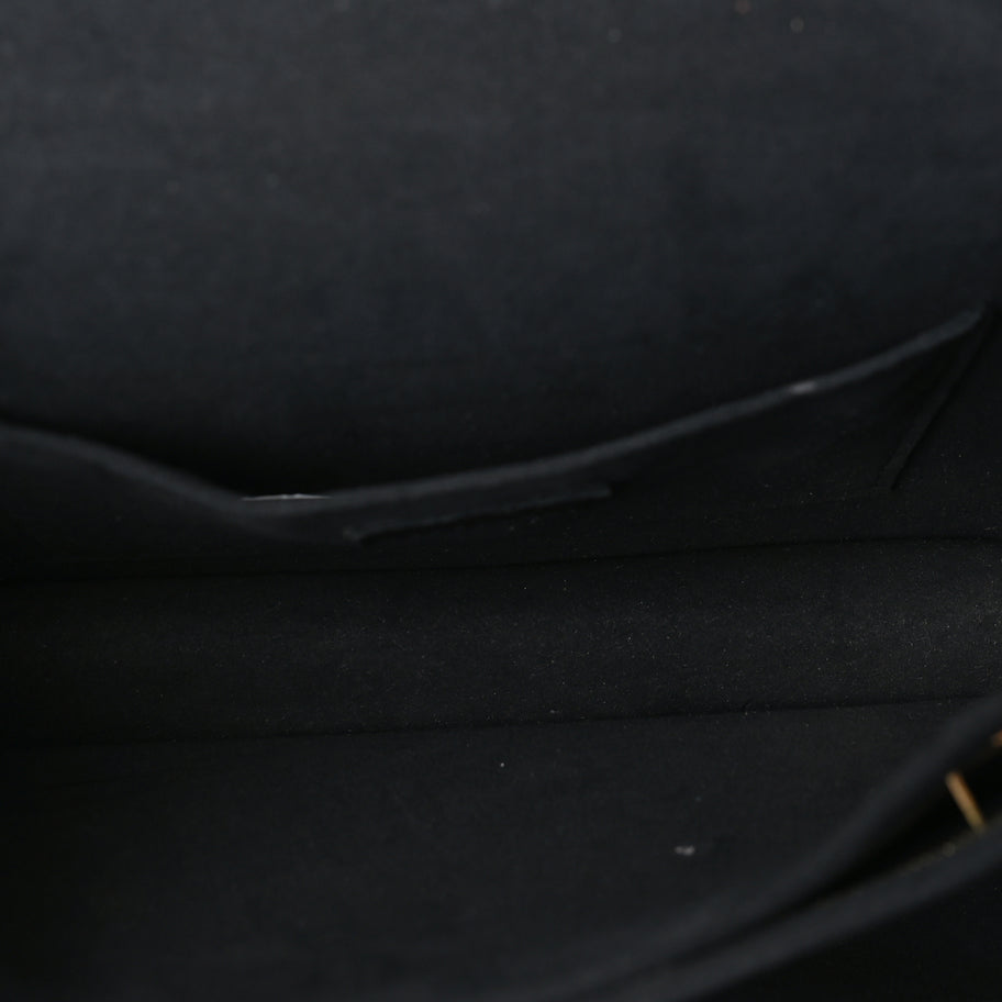 Louis Vuitton Epi Dauphine MM Black Image 4