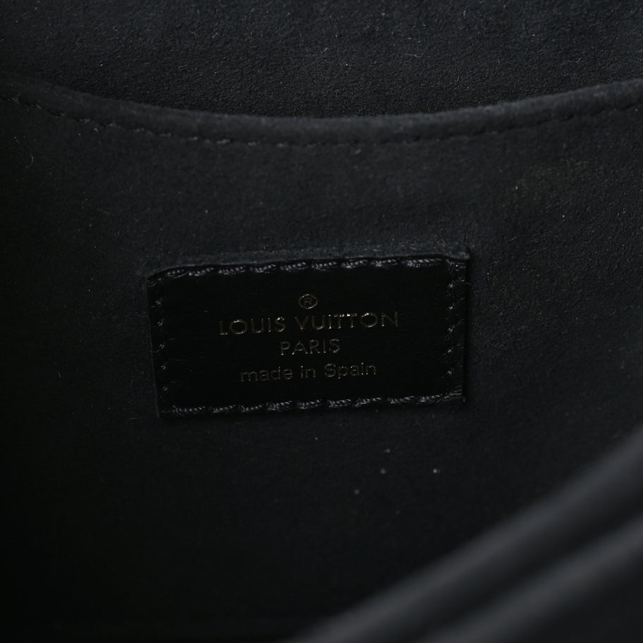 Louis Vuitton Epi Dauphine MM Black Image 5