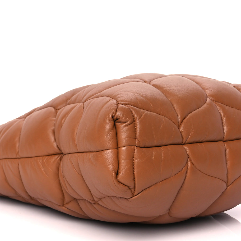 Mulberry Nappa Pillow Quilted Big Softie Tote Tobacco Image 7