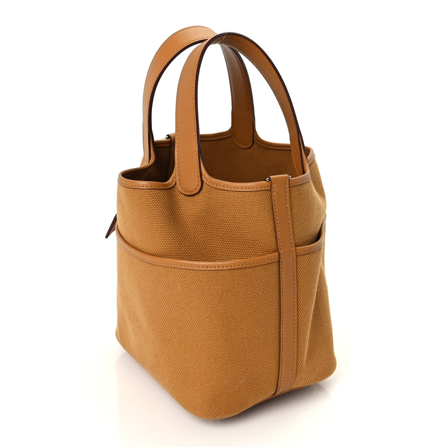 Hermes Toile Goeland Swift Cargo Picotin Lock 18 Sesame Image 2