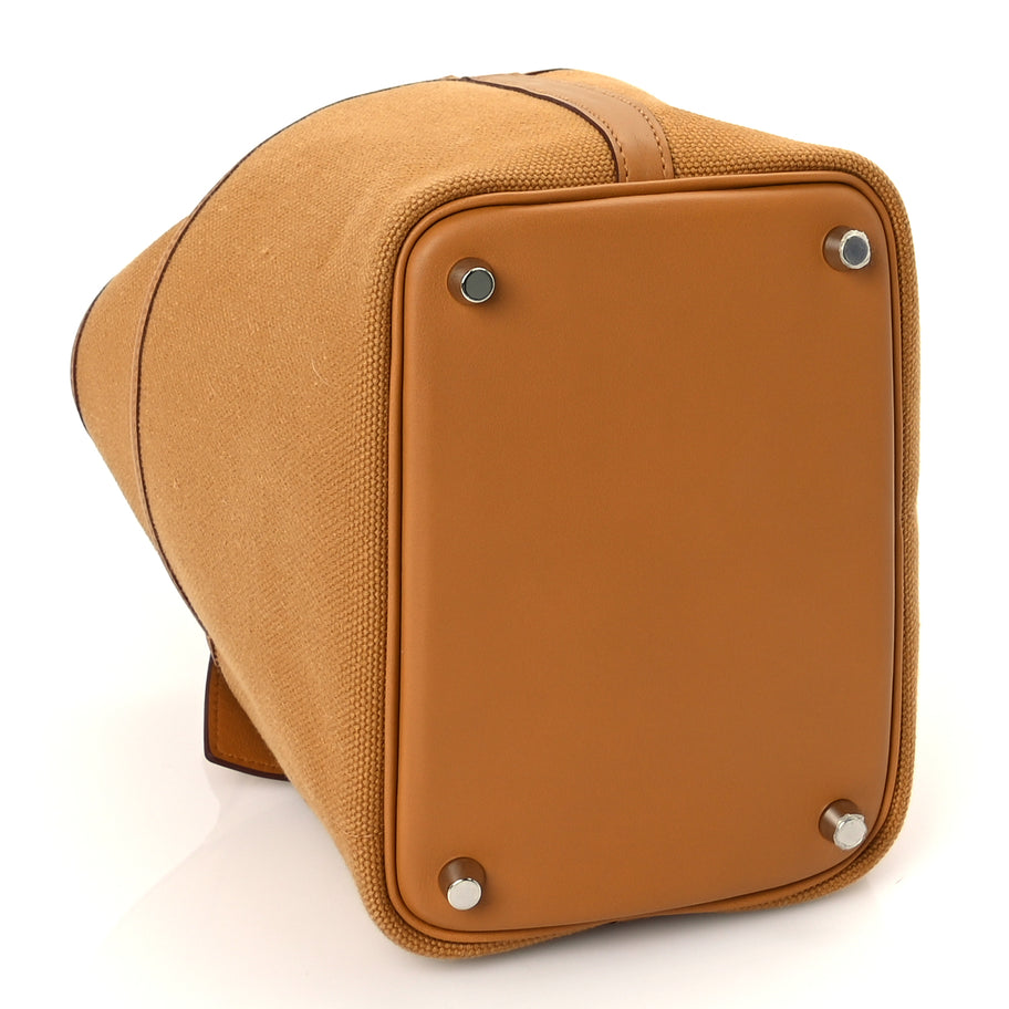 Hermes Toile Goeland Swift Cargo Picotin Lock 18 Sesame Image 3
