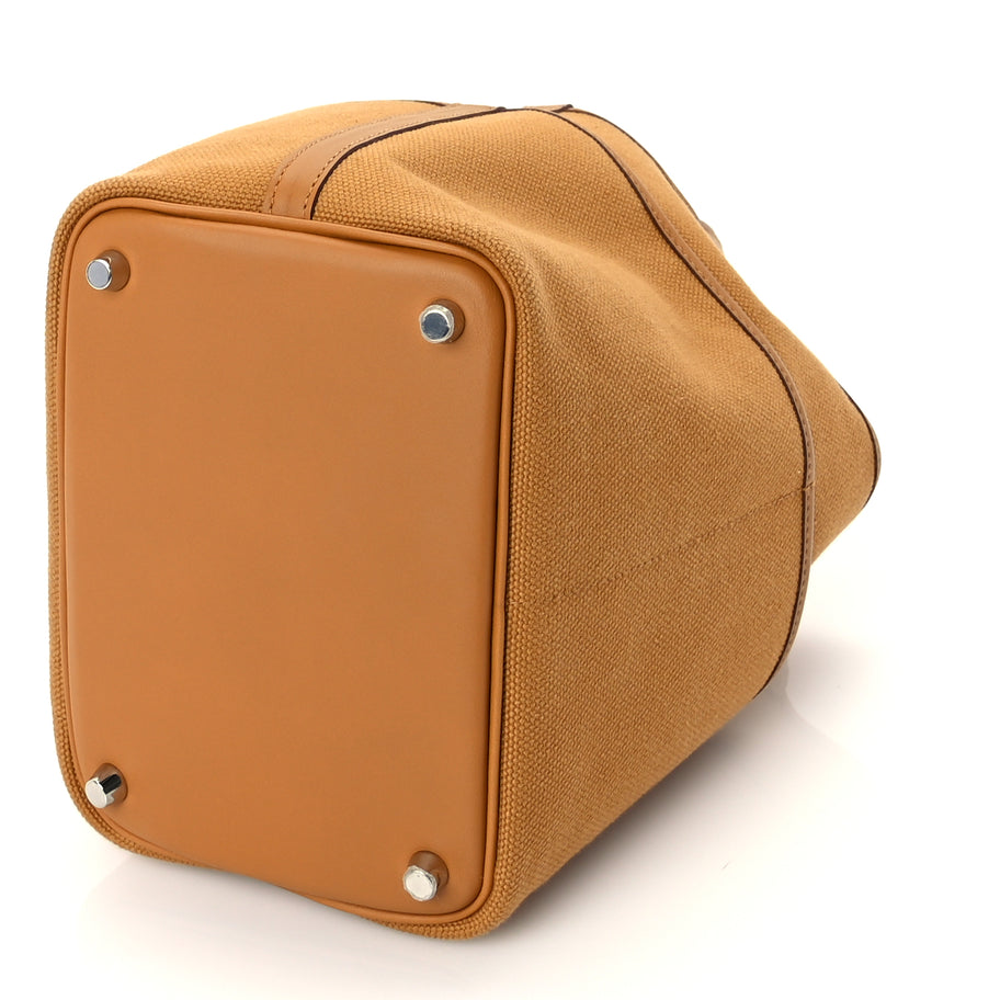 Hermes Toile Goeland Swift Cargo Picotin Lock 18 Sesame Image 9