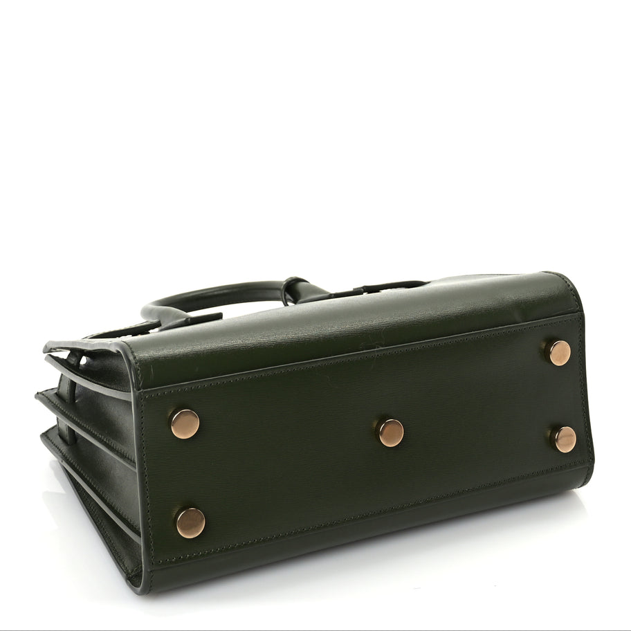 Saint Laurent Calfskin Nano Sac De Jour Green Image 3