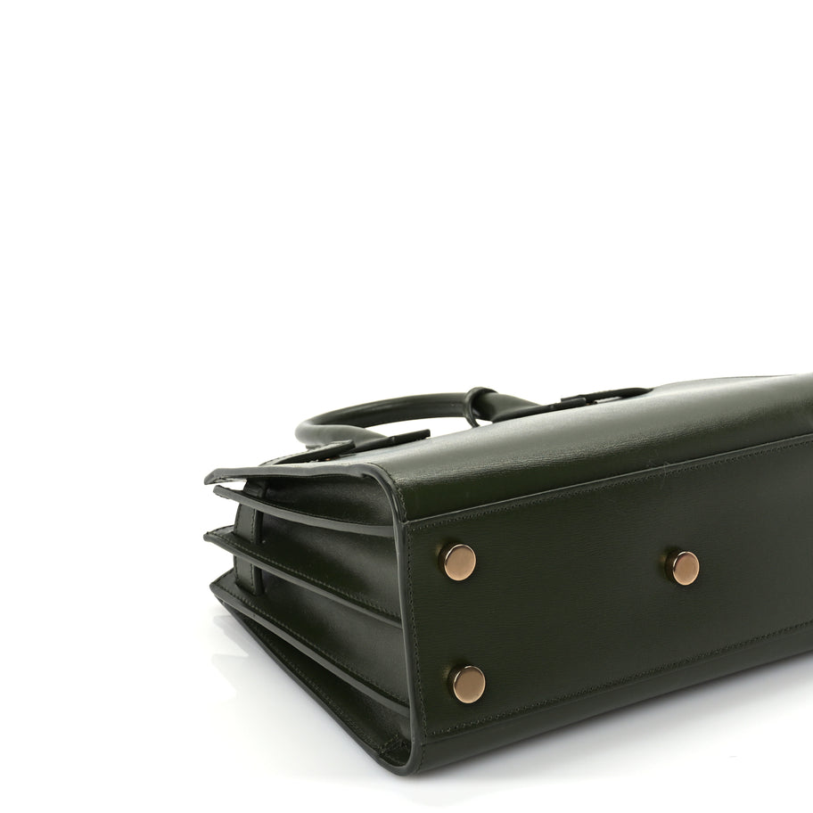 Saint Laurent Calfskin Nano Sac De Jour Green Image 8