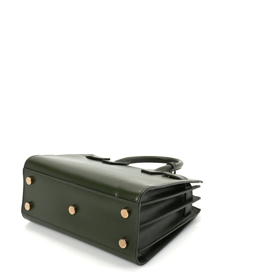 Saint Laurent Calfskin Nano Sac De Jour Green Image 9