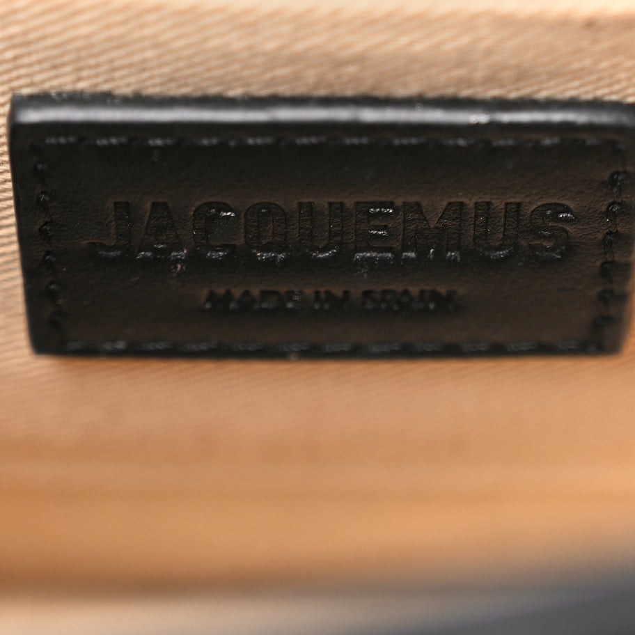 Jacquemus Smooth Calfskin The Knot Chiquito Black Image 5