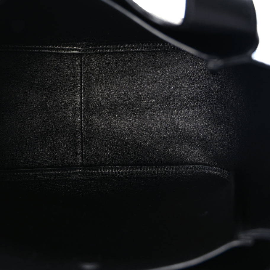 Prada Vitello Daino Soft Small Dynamique Tote Black Image 4