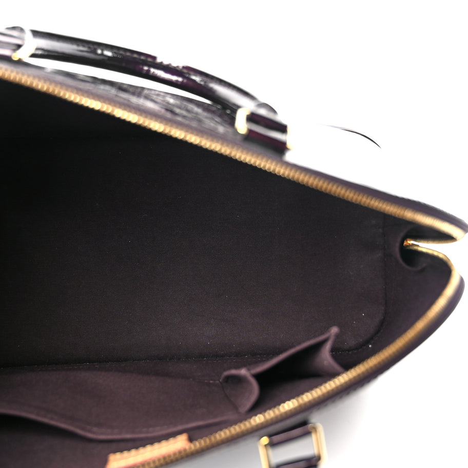 Louis Vuitton Vernis Alma GM Amarante Image 4