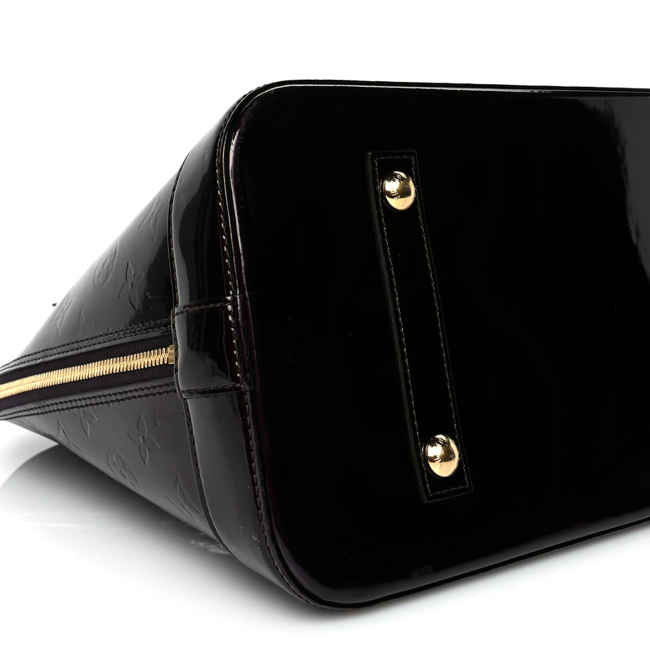 Louis Vuitton Vernis Alma GM Amarante Image 7