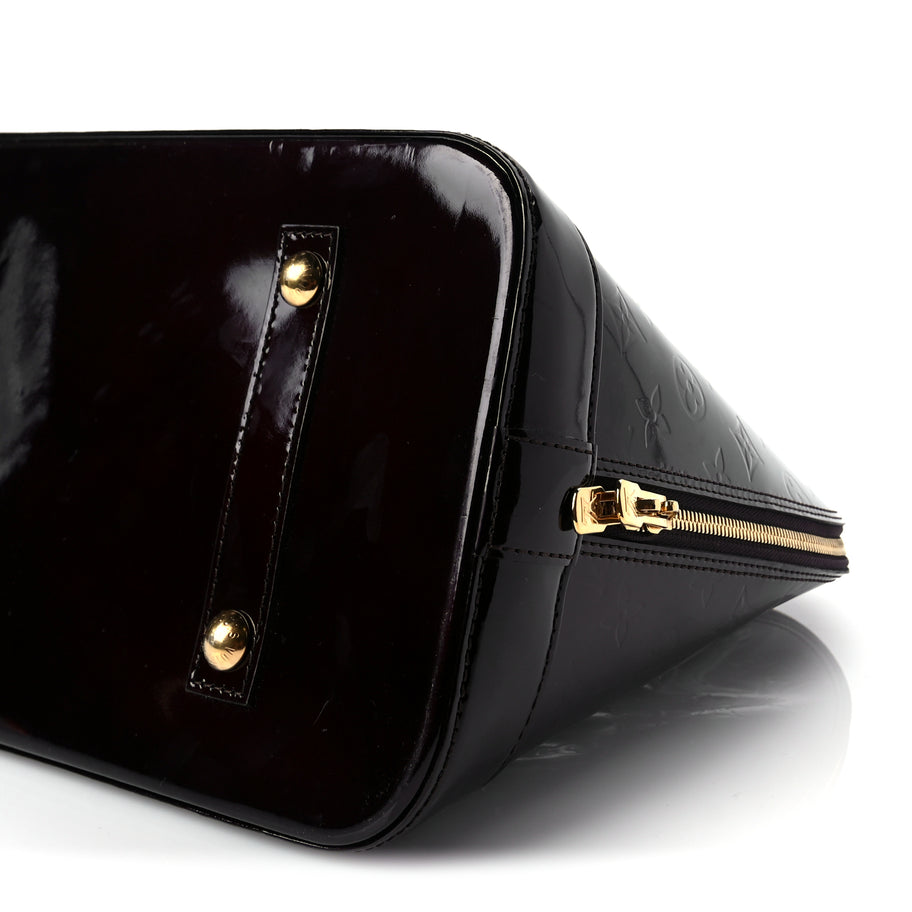 Louis Vuitton Vernis Alma GM Amarante Image 8