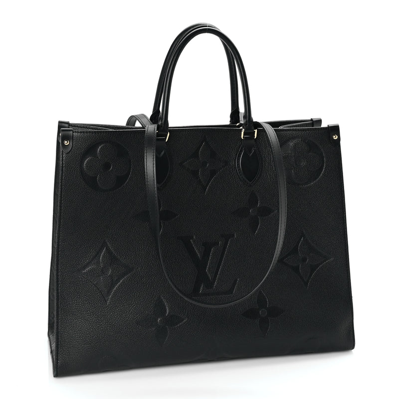 Louis Vuitton Empreinte Monogram Giant Onthego GM Black
