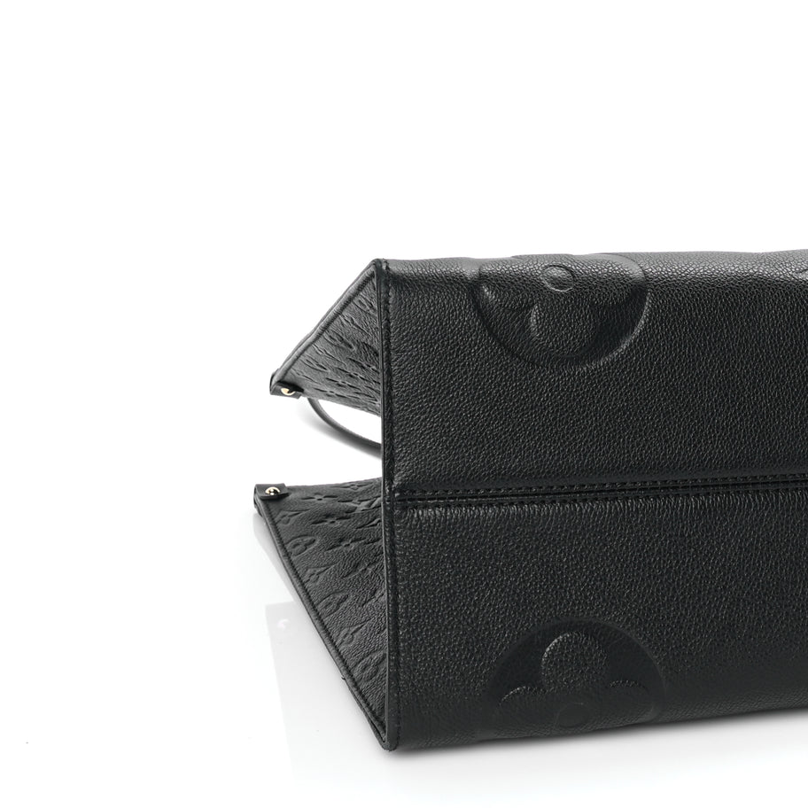 Louis Vuitton Empreinte Monogram Giant Onthego GM Black Image 7