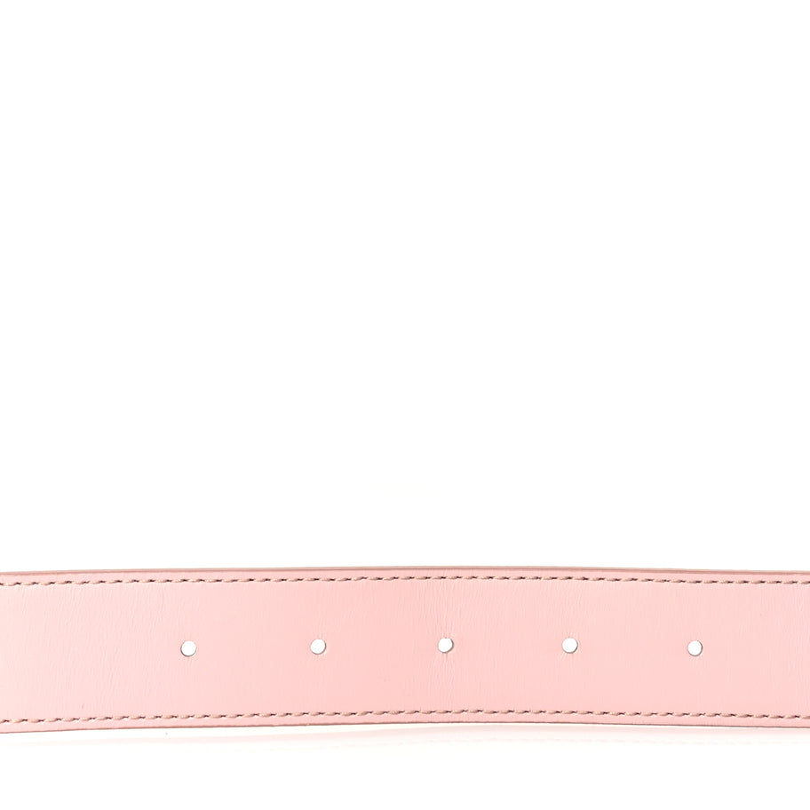 Louis Vuitton Damier Azur 30mm LV Initiales Reversible Belt 85 34 Pink Image 3