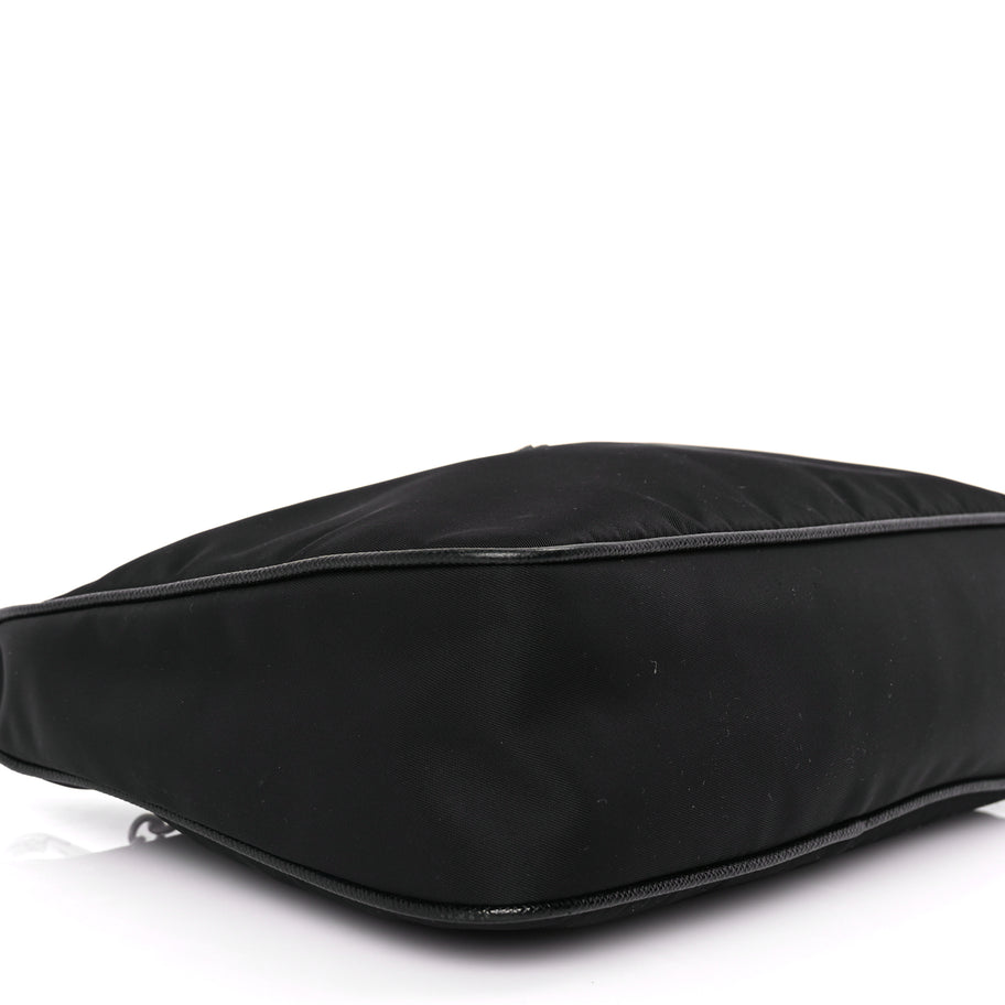 Prada Nylon Re-Edition 2005 Shoulder Bag Black Image 7
