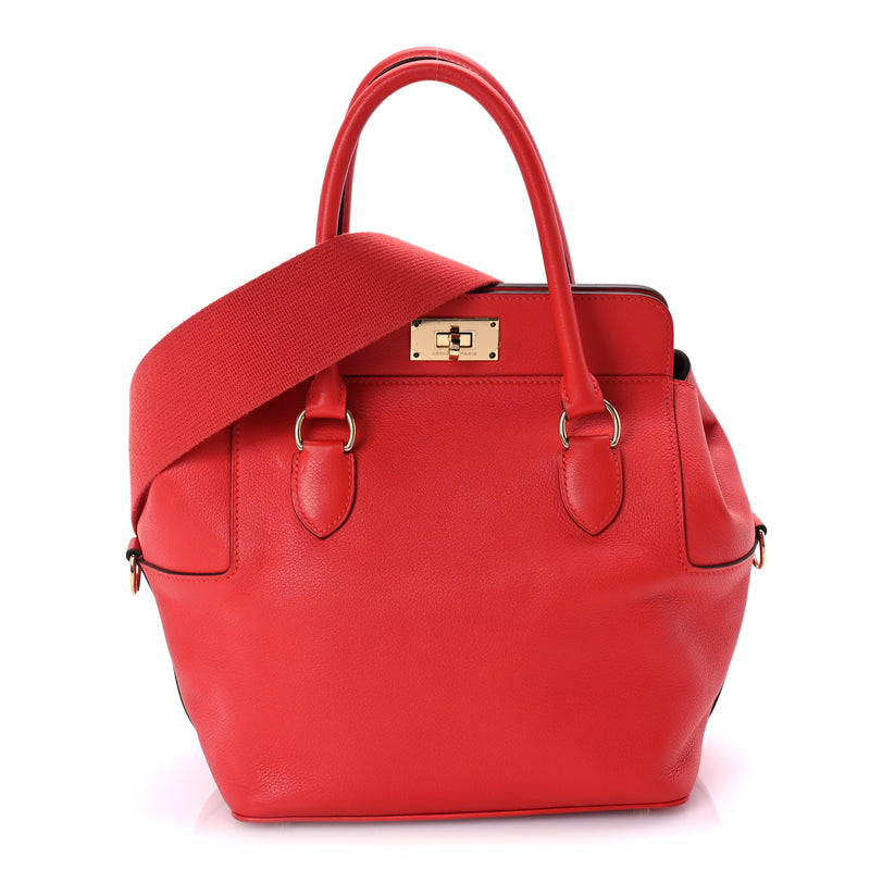  Hermes Evercolor Toolbox 20 Rouge Casaque