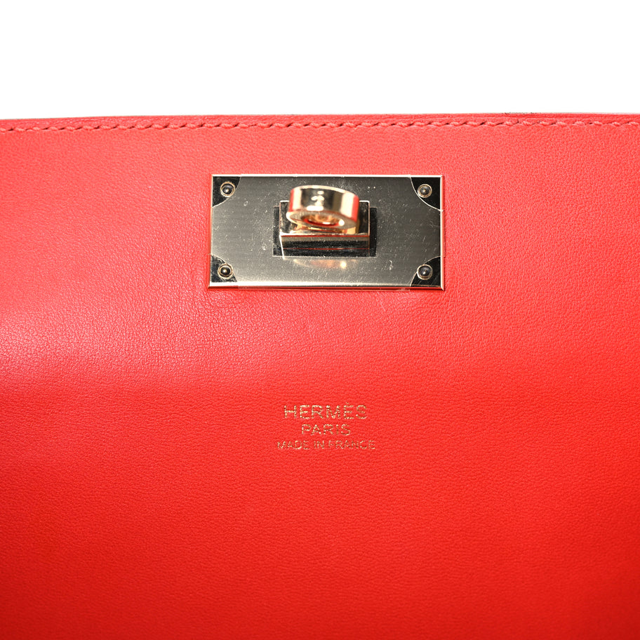 Hermes Evercolor Toolbox 20 Rouge Casaque Image 5