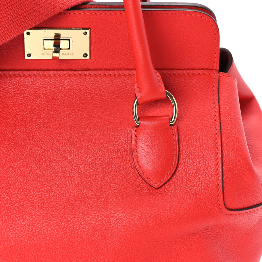 Hermes Evercolor Toolbox 20 Rouge Casaque Image 6