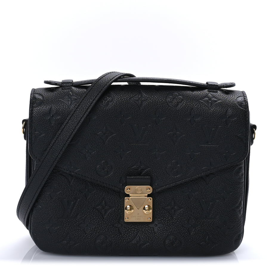 Louis Vuitton Empreinte Pochette Metis  Black Image 1