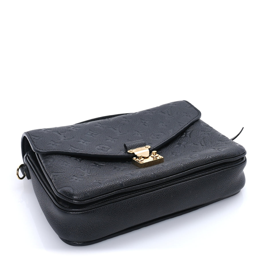 Louis Vuitton Empreinte Pochette Metis  Black Image 3