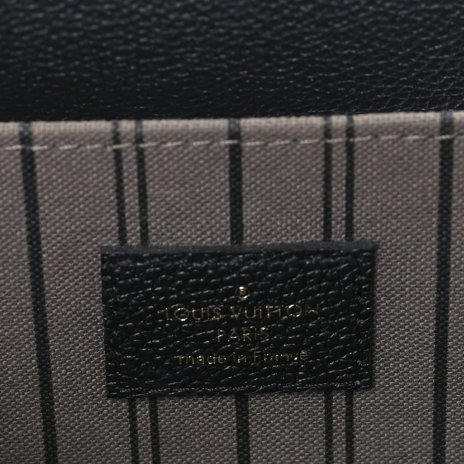 Louis Vuitton Empreinte Pochette Metis  Black Image 5