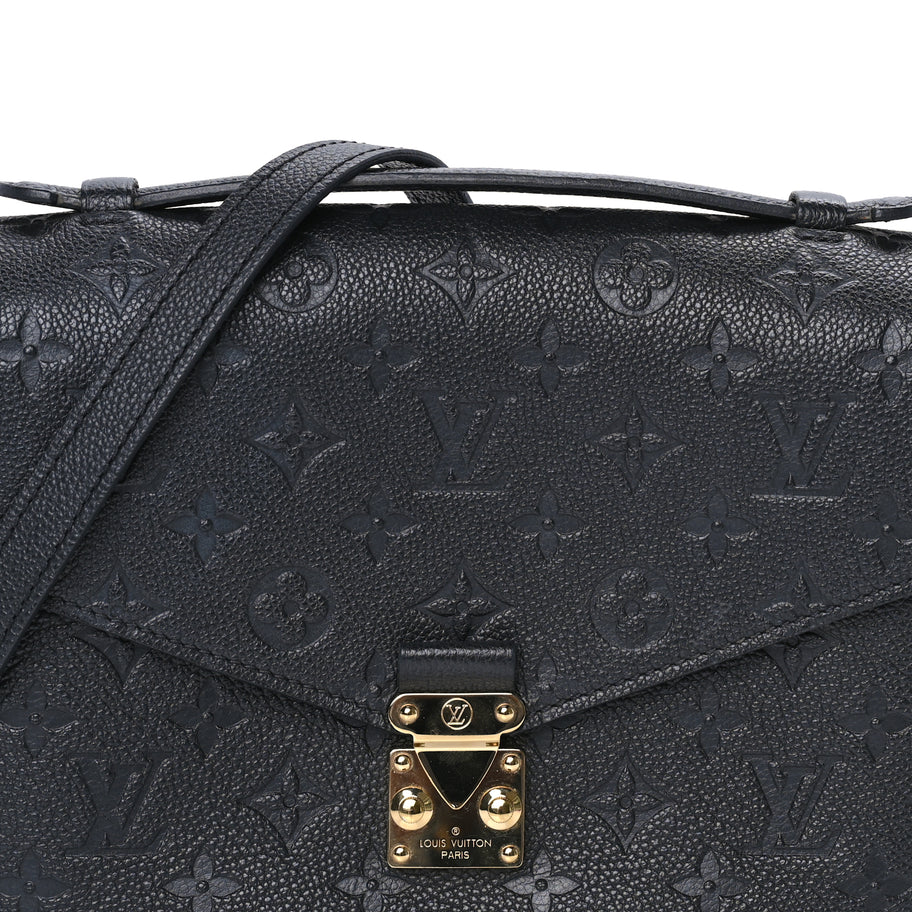 Louis Vuitton Empreinte Pochette Metis  Black Image 6