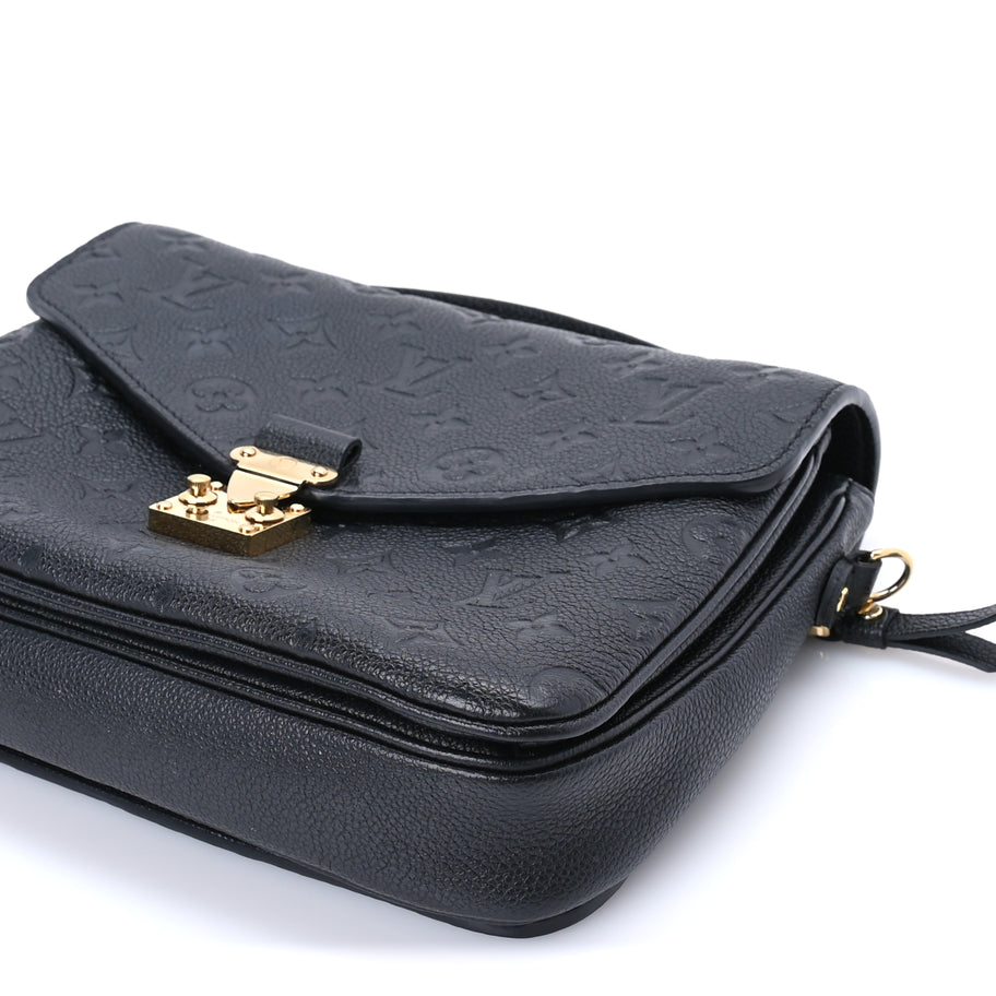 Louis Vuitton Empreinte Pochette Metis  Black Image 8