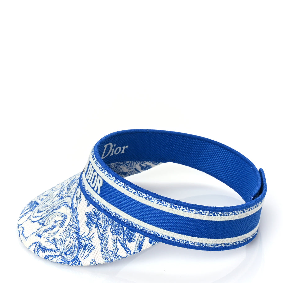 Christian Dior Toile De Jouy Reverse Visor Blue Image 5
