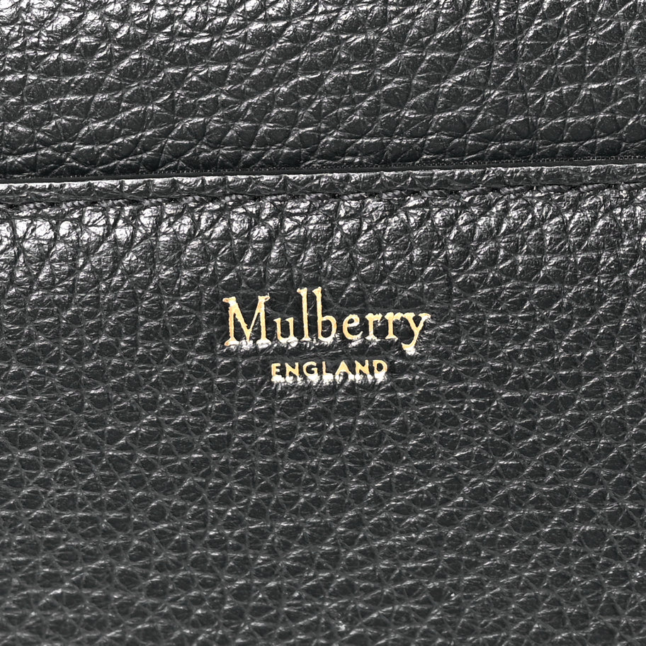 Mulberry Small Classic Grain Calfskin Medium Darley  Black Image 5