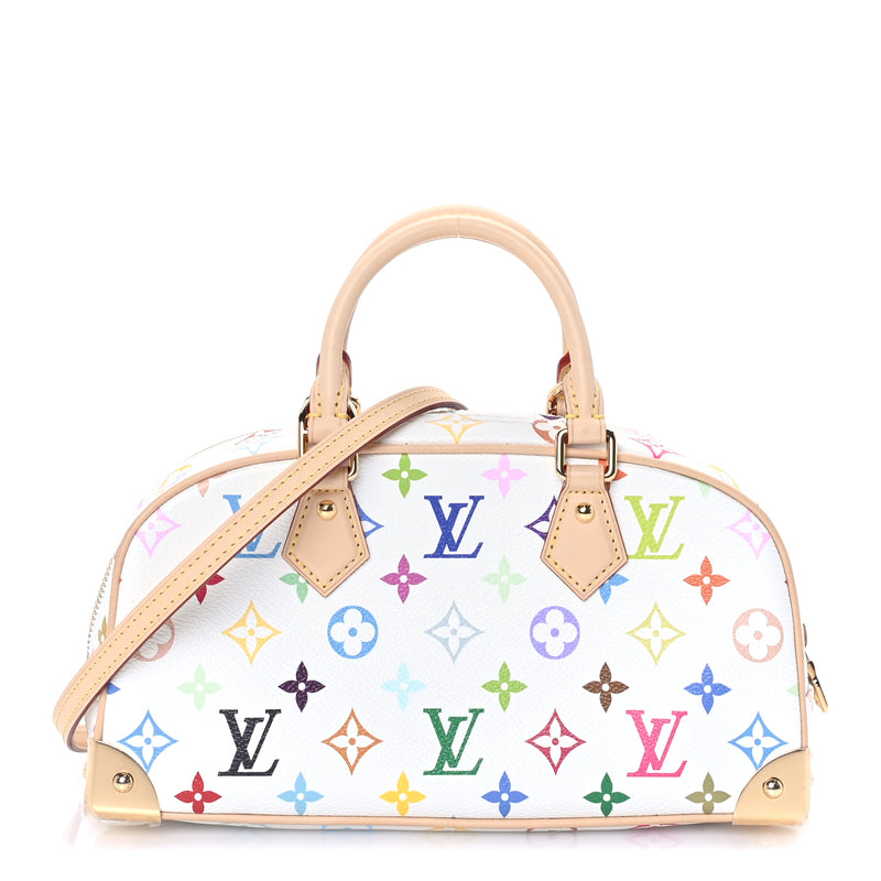  Louis Vuitton LV x TM Monogram Multicolor East West  White