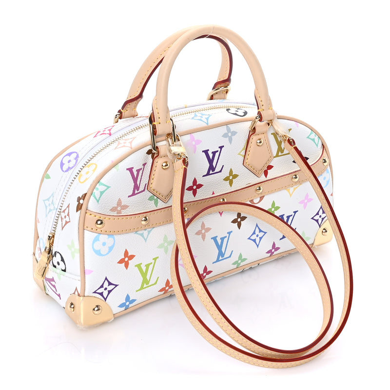  Louis Vuitton LV x TM Monogram Multicolor East West  White