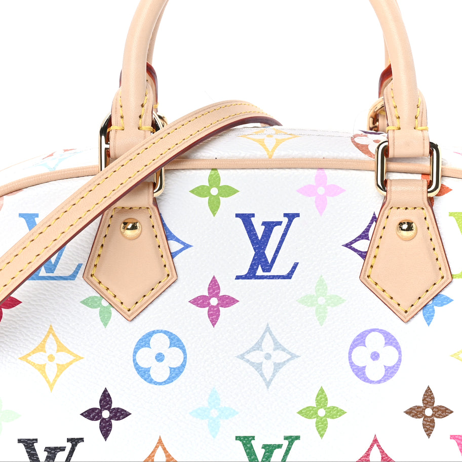Louis Vuitton LV x TM Monogram Multicolor East West  White Image 6