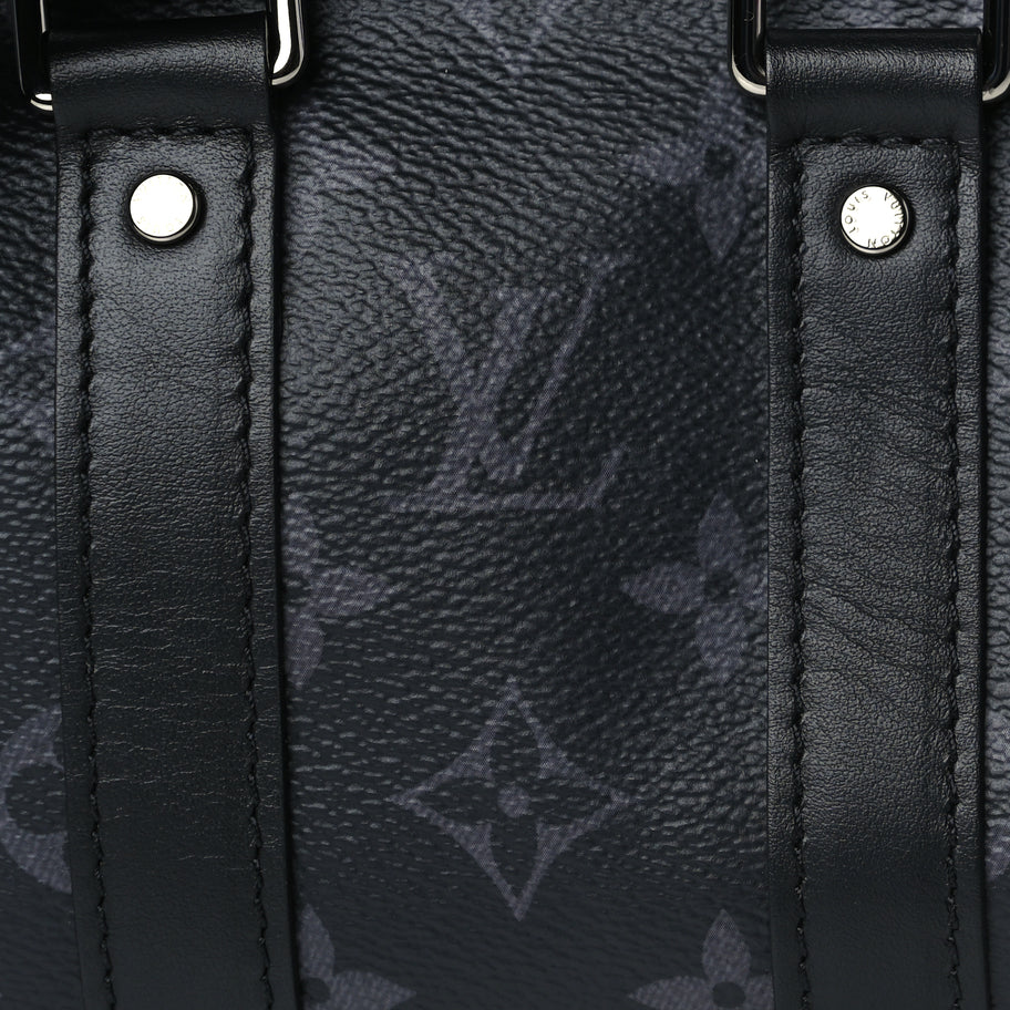 Louis Vuitton Reverse Monogram Eclipse Keepall XS Black Image 6