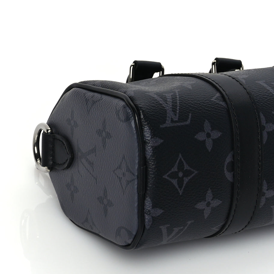 Louis Vuitton Reverse Monogram Eclipse Keepall XS Black Image 7