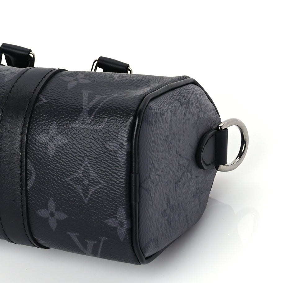 Louis Vuitton Reverse Monogram Eclipse Keepall XS Black Image 8