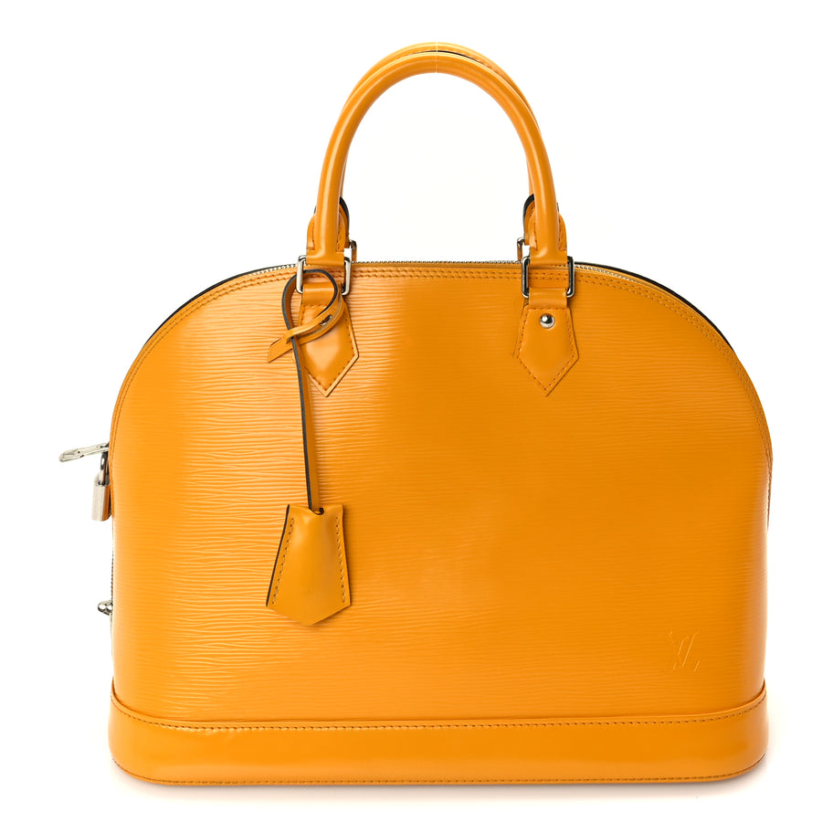 Louis Vuitton Epi Alma MM  Mimosa Image 1