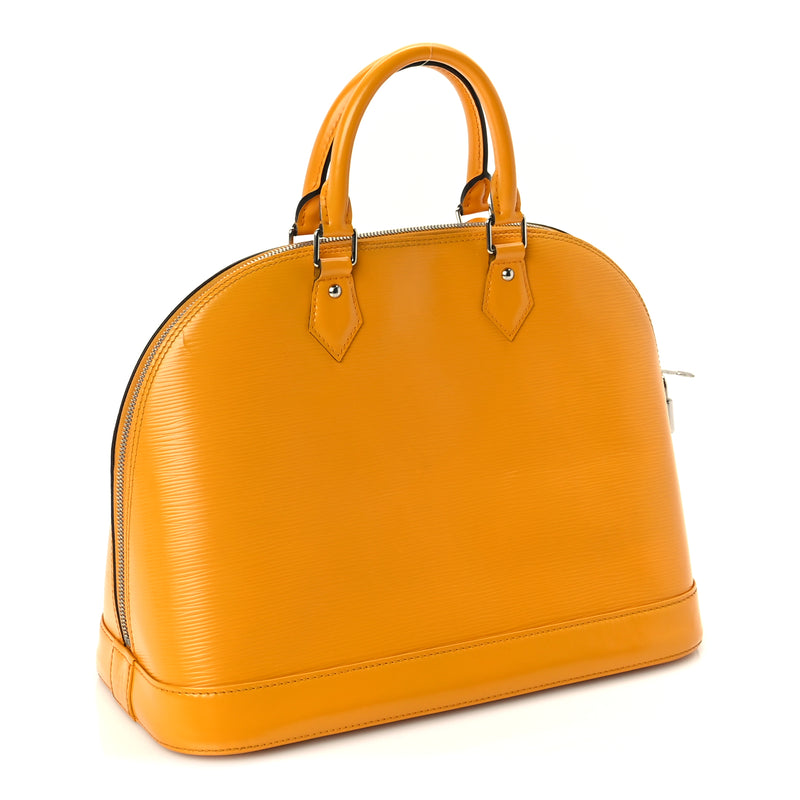  Louis Vuitton Epi Alma MM  Mimosa