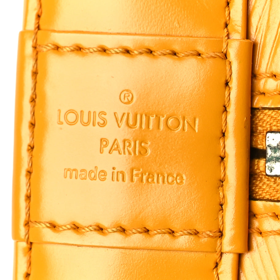 Louis Vuitton Epi Alma MM  Mimosa Image 5