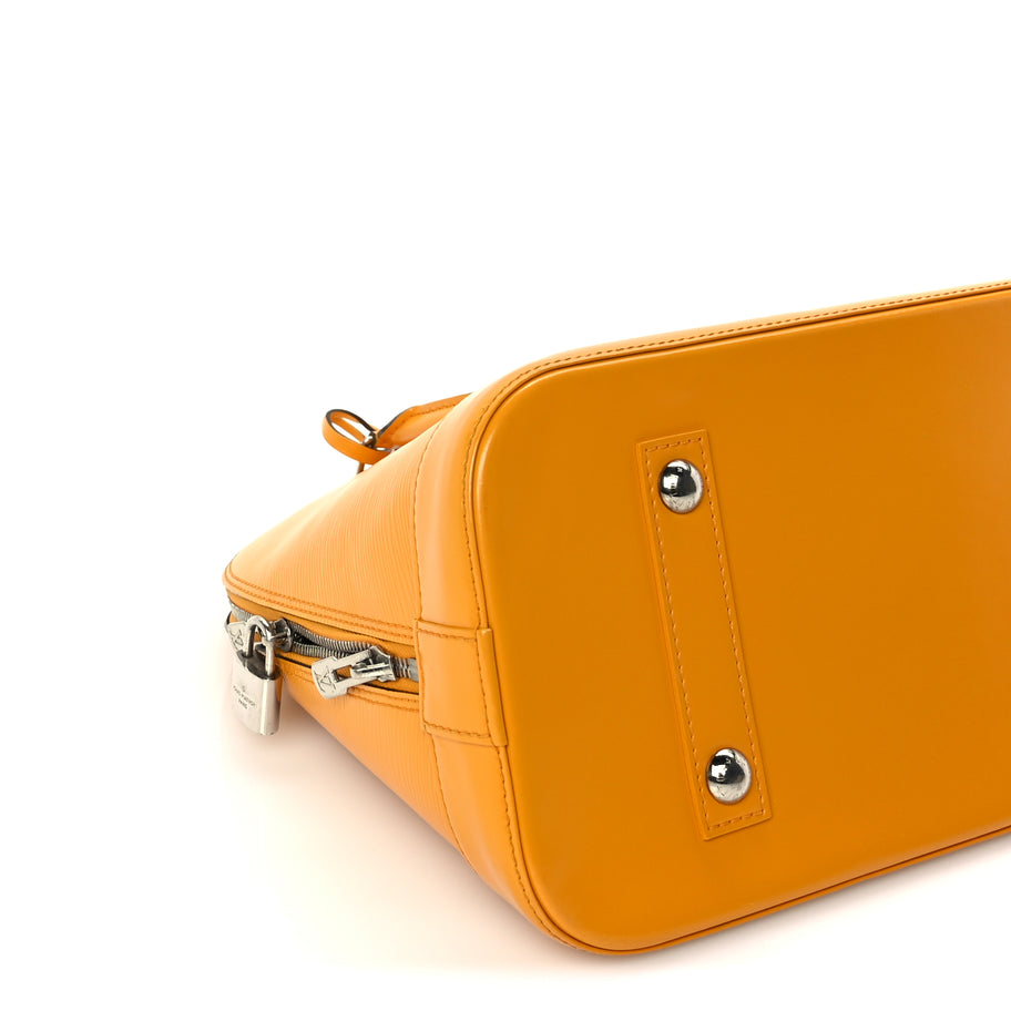 Louis Vuitton Epi Alma MM  Mimosa Image 7