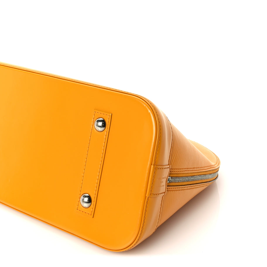 Louis Vuitton Epi Alma MM  Mimosa Image 8