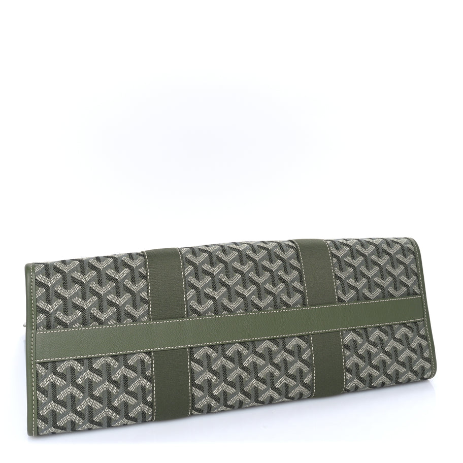 Goyard Jacquard Villette MM Tote  Khaki Image 3