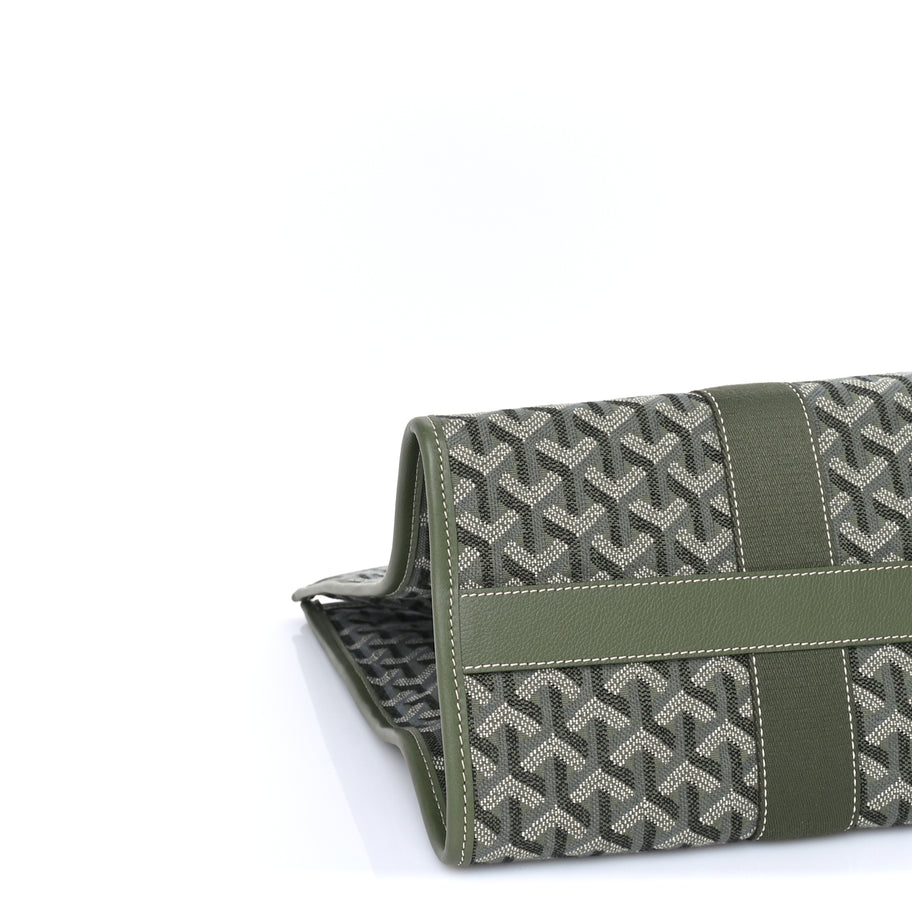 Goyard Jacquard Villette MM Tote  Khaki Image 7