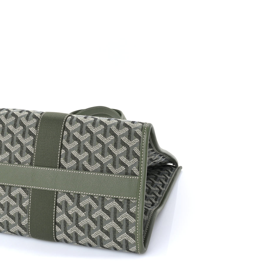 Goyard Jacquard Villette MM Tote  Khaki Image 8