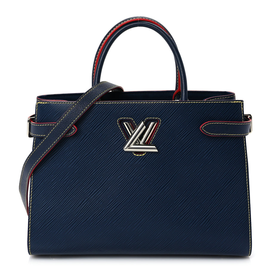 Louis Vuitton Epi Twist Tote Indigo Coquelicot Image 1