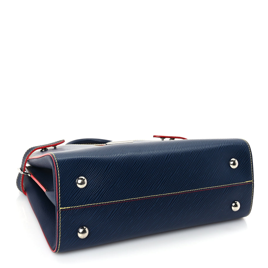 Louis Vuitton Epi Twist Tote Indigo Coquelicot Image 3