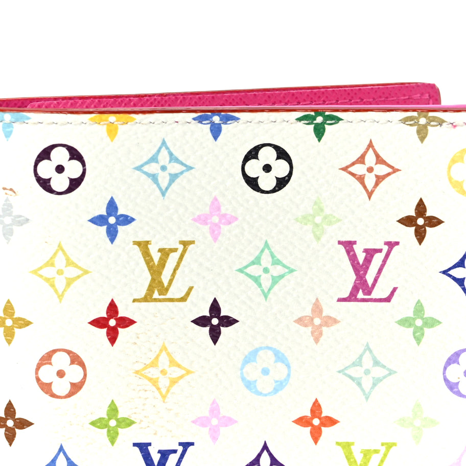 Louis Vuitton LV X TM Monogram Multicolor Passport Cover White Image 7