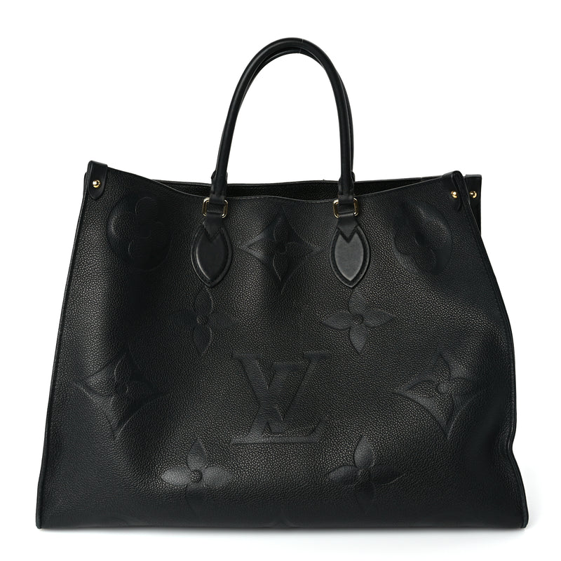  Louis Vuitton Empreinte Monogram Giant Onthego GM Black