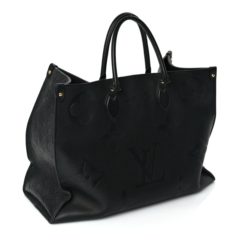  Louis Vuitton Empreinte Monogram Giant Onthego GM Black